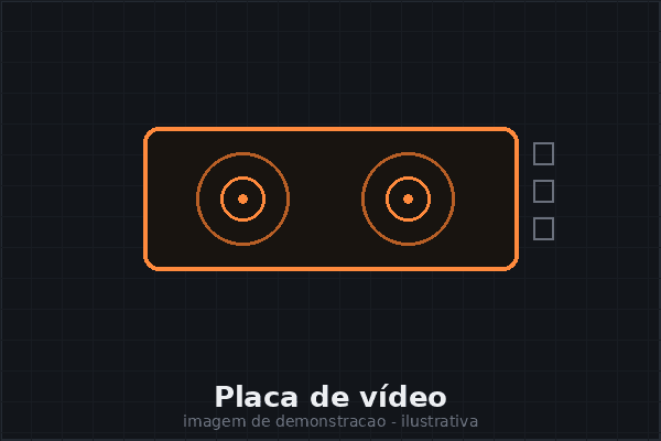 Placa de Vídeo Asus Dual RTX 5070 12GB GDDR7