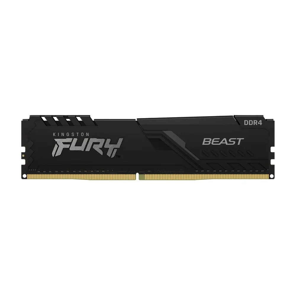Memoria RAM Kingston Fury Beast, 16GB, 3200MT/s, DDR4, CL16, DIMM, Preto - KF432C16BB/16